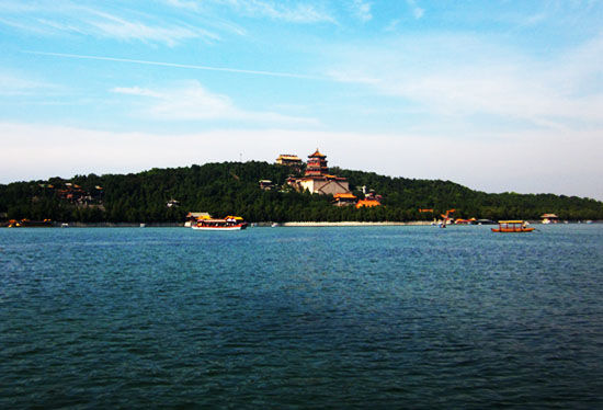 图：颐和园万寿山佛香阁