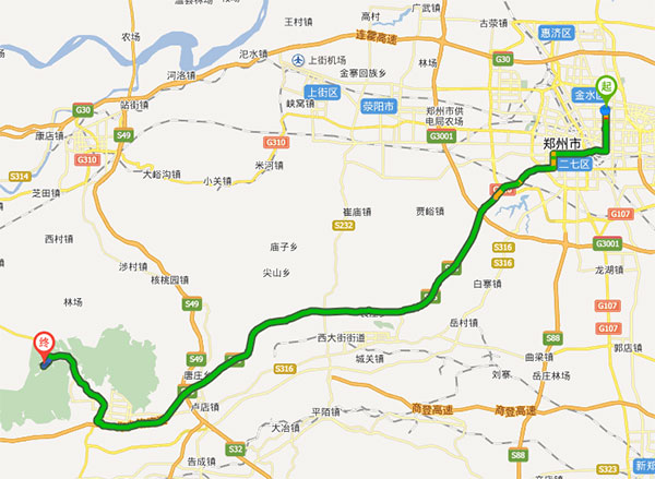 花园路国贸新领地到少林寺一日游 花园路国贸新领地到少林寺一日游