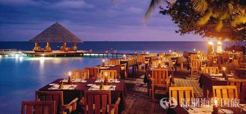 蓝色美人蕉岛 Thulhagiri Island Resort and Spa